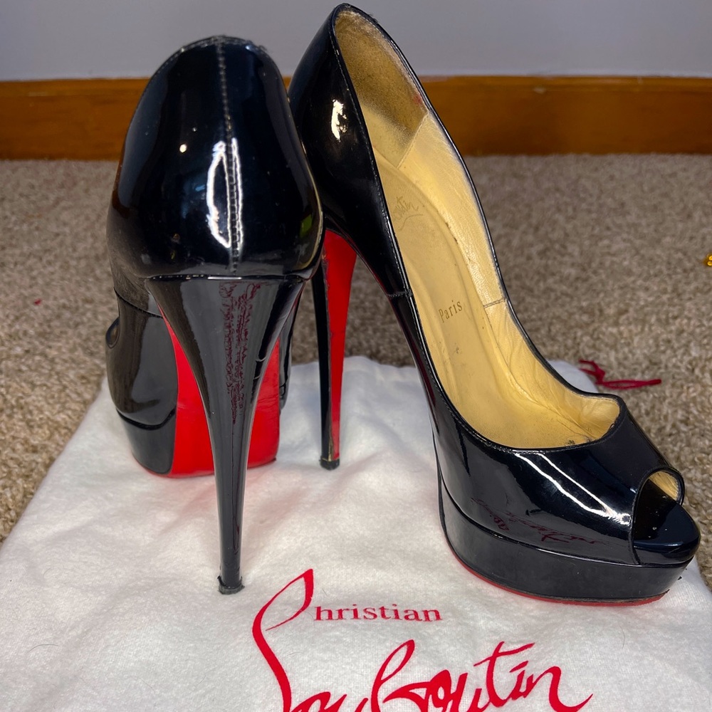 Black Patent Leather Christian Louboutin